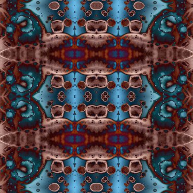 Kusursuz kaleydoskop deseni. Soyut doku. Yaratıcı ve kusursuz bir arkaplan