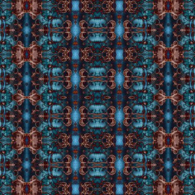 Kusursuz kaleydoskop deseni. Soyut doku. Yaratıcı ve kusursuz bir arkaplan