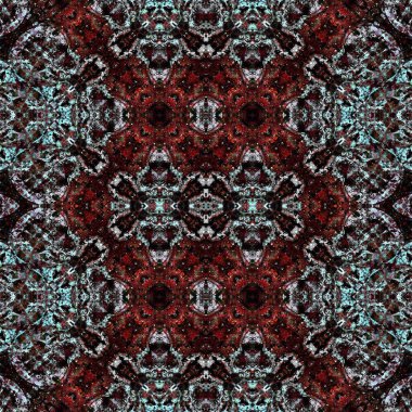 Kusursuz kaleydoskop deseni. Soyut doku. Yaratıcı ve kusursuz bir arkaplan