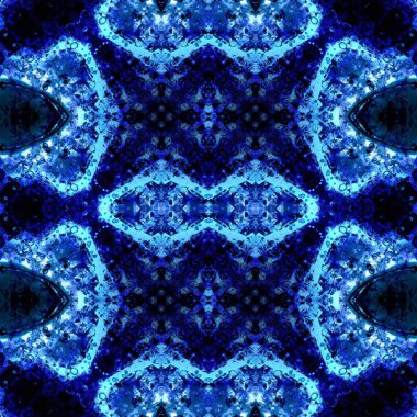 Kusursuz kaleydoskop deseni. Soyut doku. Yaratıcı ve kusursuz bir arkaplan