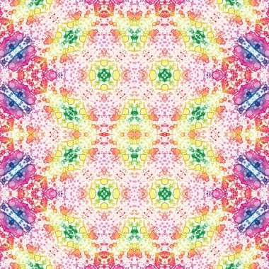 Kusursuz kaleydoskop deseni. Soyut doku. Yaratıcı ve kusursuz bir arkaplan