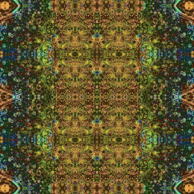 Kusursuz kaleydoskop deseni. Soyut doku. Yaratıcı ve kusursuz bir arkaplan