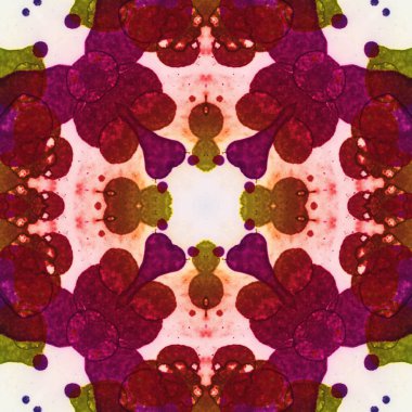 Kusursuz soyut kare deseni. Soyut arkaplan. Yaratıcı doku. Kaleydoskop sanatı