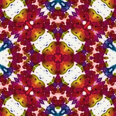 Kusursuz desenli soyut kare. Soyut arkaplan. Doku yaratıcı modern kaleydoskop