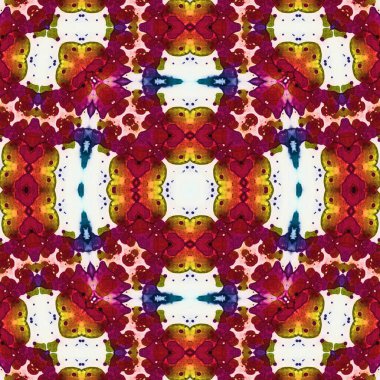 Kusursuz soyut kare deseni. Soyut arkaplan. Yaratıcı doku. Kaleydoskop sanatı