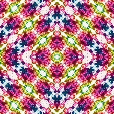 Kusursuz desenli soyut kare. Soyut arkaplan. Doku yaratıcı modern kaleydoskop