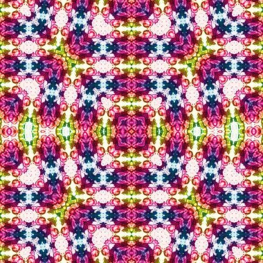 Kusursuz desenli soyut kare. Soyut arkaplan. Doku yaratıcı modern kaleydoskop