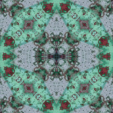 Kusursuz soyut kare deseni. Soyut arkaplan. Yaratıcı doku. Kaleydoskop sanatı