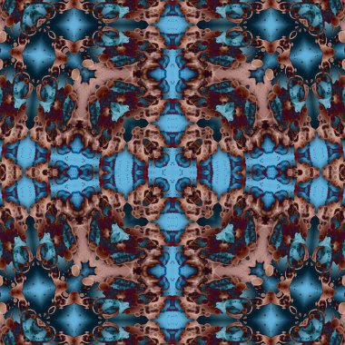 Kusursuz soyut kare deseni. Soyut arkaplan. Yaratıcı doku. Kaleydoskop sanatı