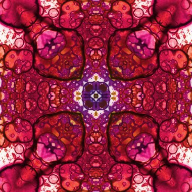 Kusursuz soyut kare deseni. Soyut arkaplan. Yaratıcı doku. Kaleydoskop sanatı