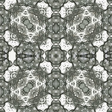 Kusursuz desenli soyut kare. Soyut arkaplan. Doku yaratıcı modern kaleydoskop