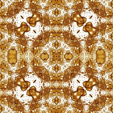 Kusursuz desenli soyut kare. Soyut arkaplan. Doku yaratıcı modern kaleydoskop