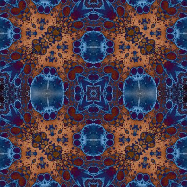 Kusursuz desenli soyut kare. Soyut arkaplan. Doku yaratıcı modern kaleydoskop