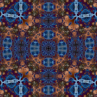 Kusursuz soyut kare deseni. Soyut arkaplan. Yaratıcı doku. Kaleydoskop sanatı