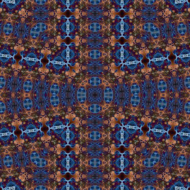 Kusursuz soyut kare deseni. Soyut arkaplan. Yaratıcı doku. Kaleydoskop sanatı