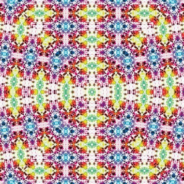 Kusursuz soyut kare deseni. Soyut arkaplan. Yaratıcı doku. Kaleydoskop sanatı