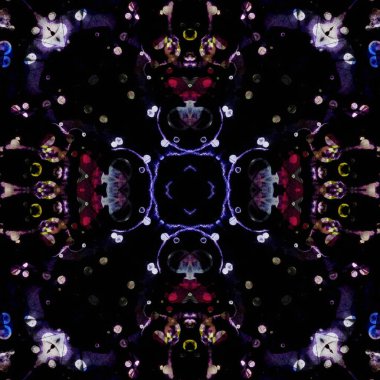 Kusursuz soyut kare deseni. Soyut arkaplan. Yaratıcı doku. Kaleydoskop sanatı