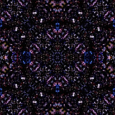 Kusursuz desenli soyut kare. Soyut arkaplan. Doku yaratıcı modern kaleydoskop