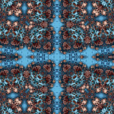 Kusursuz soyut kare deseni. Soyut arkaplan. Yaratıcı doku. Kaleydoskop sanatı