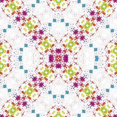 Kusursuz soyut kare deseni. Soyut arkaplan. Yaratıcı doku. Kaleydoskop sanatı