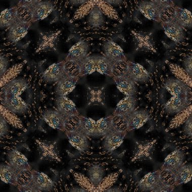 Kusursuz desenli soyut kare. Soyut arkaplan. Doku yaratıcı modern kaleydoskop