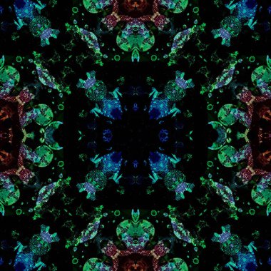 Kusursuz desenli soyut kare. Soyut arkaplan. Doku yaratıcı modern kaleydoskop