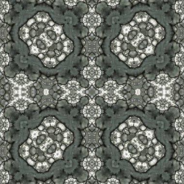 Kusursuz desenli soyut kare. Soyut arkaplan. Doku yaratıcı modern kaleydoskop