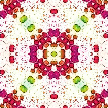 Kusursuz soyut kare deseni. Soyut arkaplan. Yaratıcı doku. Kaleydoskop sanatı