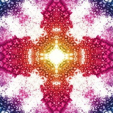 Kusursuz soyut kare deseni. Soyut arkaplan. Yaratıcı doku. Kaleydoskop sanatı