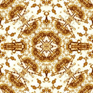 Kusursuz desenli soyut kare. Soyut arkaplan. Doku yaratıcı modern kaleydoskop