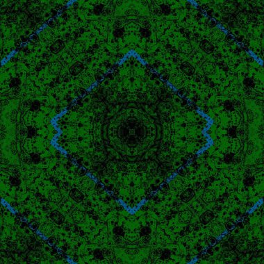 Kusursuz soyut kare deseni. Soyut arkaplan. Yaratıcı doku. Kaleydoskop sanatı