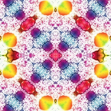 Kusursuz desenli soyut kare. Soyut arkaplan. Doku yaratıcı modern kaleydoskop