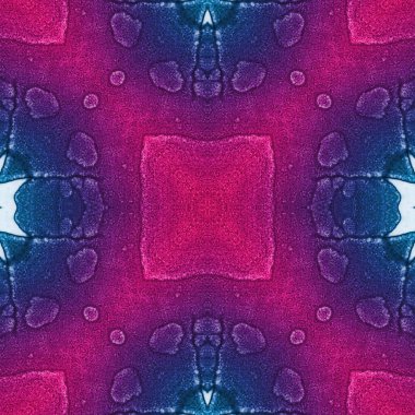 Kusursuz desenli soyut kare. Soyut arkaplan. Doku yaratıcı modern kaleydoskop