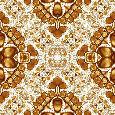 Kusursuz desenli soyut kare. Soyut arkaplan. Doku yaratıcı modern kaleydoskop