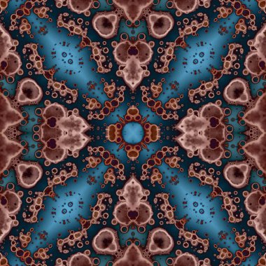 Kusursuz soyut kare deseni. Soyut arkaplan. Yaratıcı doku. Kaleydoskop sanatı