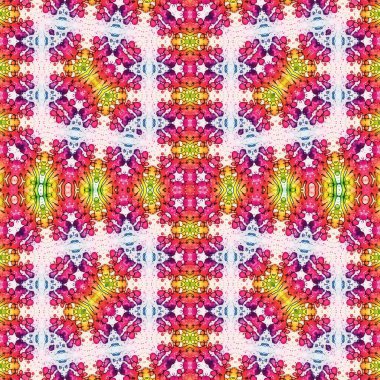 Kusursuz desenli soyut kare. Soyut arkaplan. Doku yaratıcı modern kaleydoskop