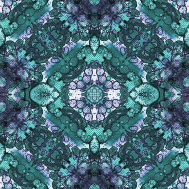 Kusursuz desenli soyut kare. Soyut arkaplan. Doku yaratıcı modern kaleydoskop