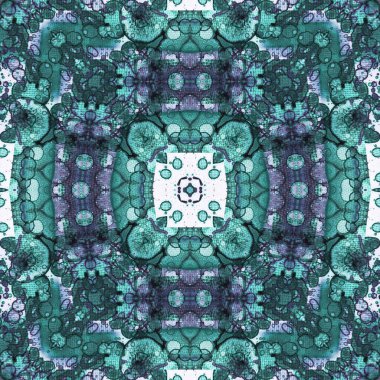 Kusursuz soyut kare deseni. Soyut arkaplan. Yaratıcı doku. Kaleydoskop sanatı