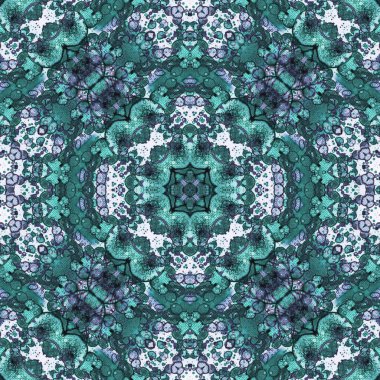 Kusursuz soyut kare deseni. Soyut arkaplan. Yaratıcı doku. Kaleydoskop sanatı