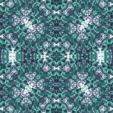 Kusursuz desenli soyut kare. Soyut arkaplan. Doku yaratıcı modern kaleydoskop