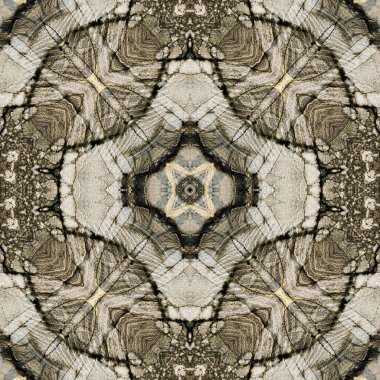 Kusursuz soyut kare deseni. Soyut arkaplan. Yaratıcı doku. Kaleydoskop sanatı