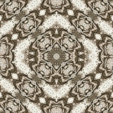 Kusursuz soyut kare deseni. Soyut arkaplan. Yaratıcı doku. Kaleydoskop sanatı