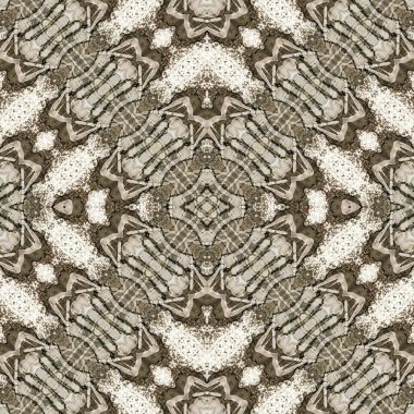 Kusursuz desenli soyut kare. Soyut arkaplan. Doku yaratıcı modern kaleydoskop