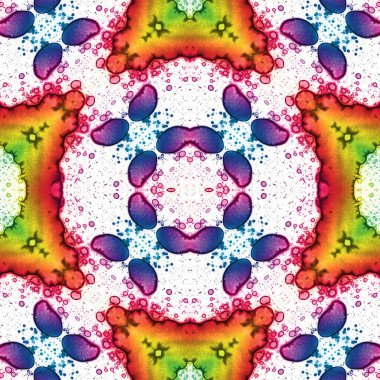 Kusursuz desenli soyut kare. Soyut arkaplan. Doku yaratıcı modern kaleydoskop