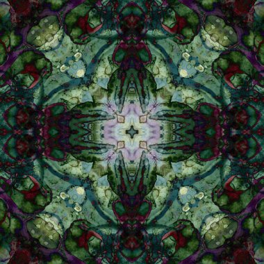 Kusursuz soyut kare deseni. Soyut arkaplan. Yaratıcı doku. Kaleydoskop sanatı