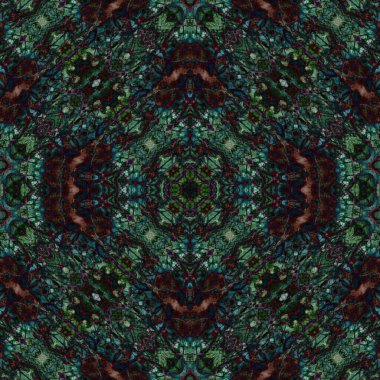 Kusursuz soyut kare deseni. Soyut arkaplan. Yaratıcı doku. Kaleydoskop sanatı