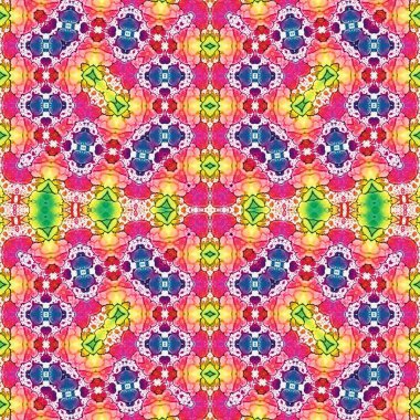 Kusursuz desenli soyut kare. Soyut arkaplan. Doku yaratıcı modern kaleydoskop