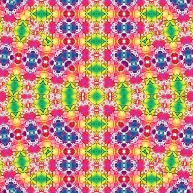 Kusursuz soyut kare deseni. Soyut arkaplan. Yaratıcı doku. Kaleydoskop sanatı