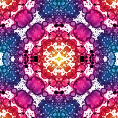 Kusursuz desenli soyut kare. Soyut arkaplan. Doku yaratıcı modern kaleydoskop