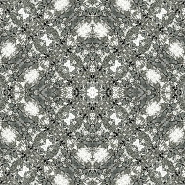 Kusursuz desenli soyut kare. Soyut arkaplan. Doku yaratıcı modern kaleydoskop